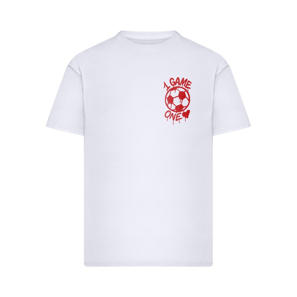 Mister Tee - One Game One Love Oversize Tshirt Homme - Blanc